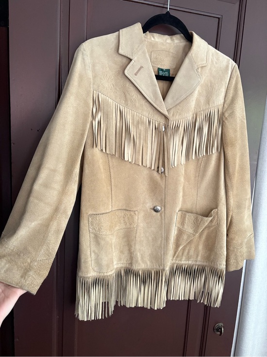 Ralph Lauren Jackets & Blazers - Ralph Lauren Dry Goods suede fringe western leather jacket concho women’s S